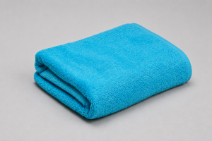 Plain Bath Towel – Light Blue