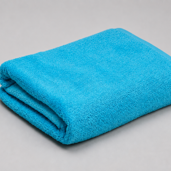 Plain Bath Towel - Light Blue