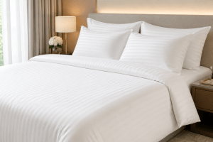 1CM Stripe Flat Bed Sheet