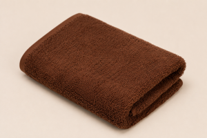 Plain Hand Towel – Chocolate Brown
