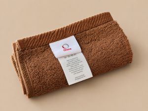 Plain Face Towel – Chocolate Brown