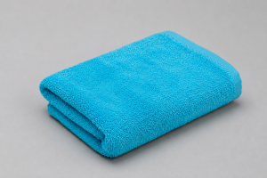 Plain Hand Towel – Light Blue