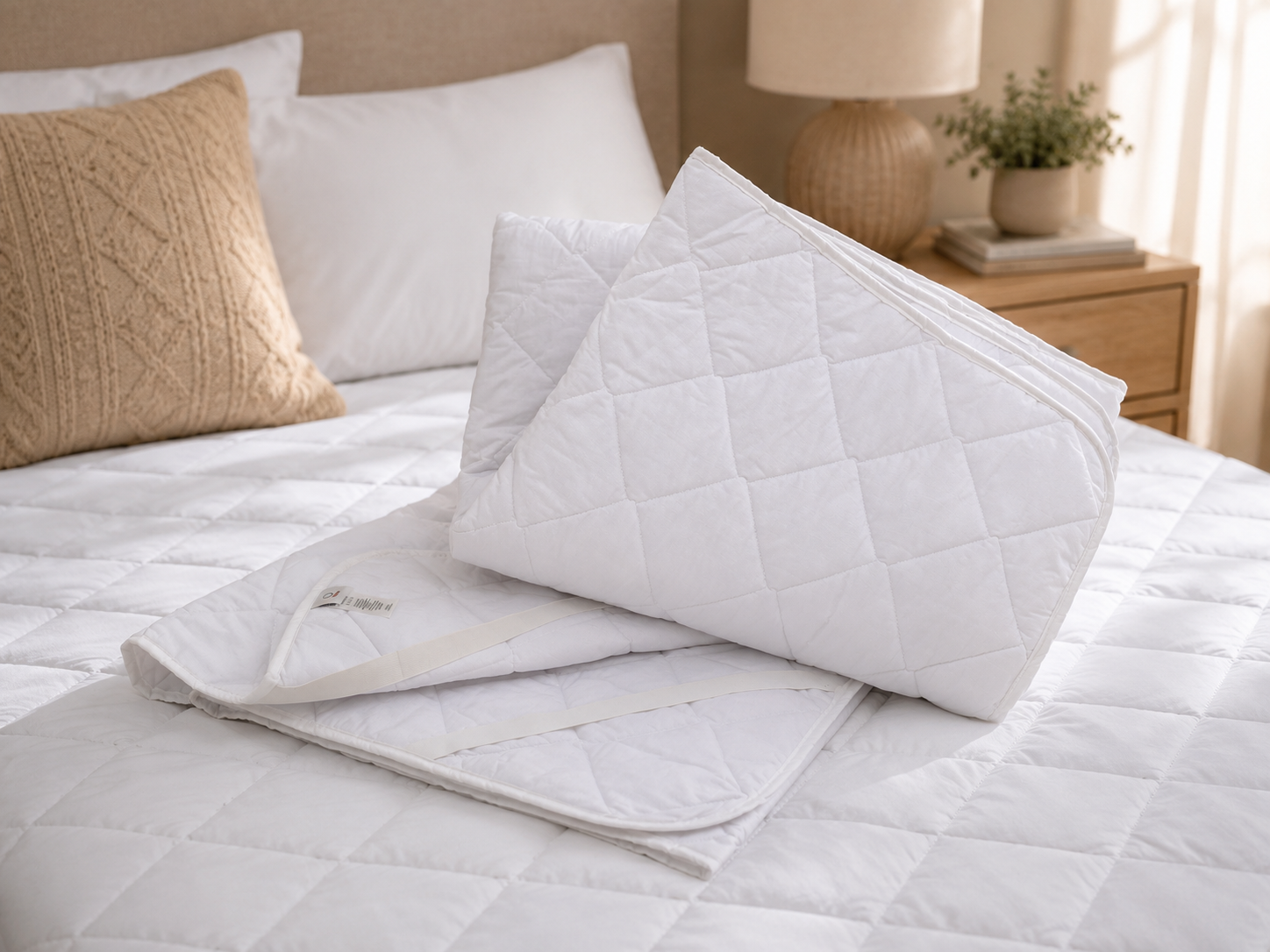 Fabric to Non-Woven Mattress Protector