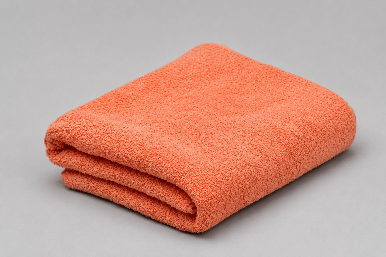 Peach Plain Towel - Image 4