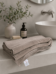 Grey Plain Towel