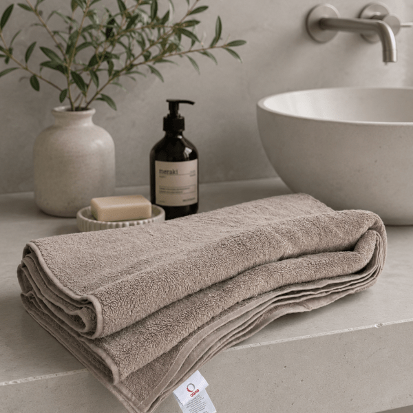 Grey Plain Towel